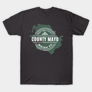 County Mayo Map T-Shirt